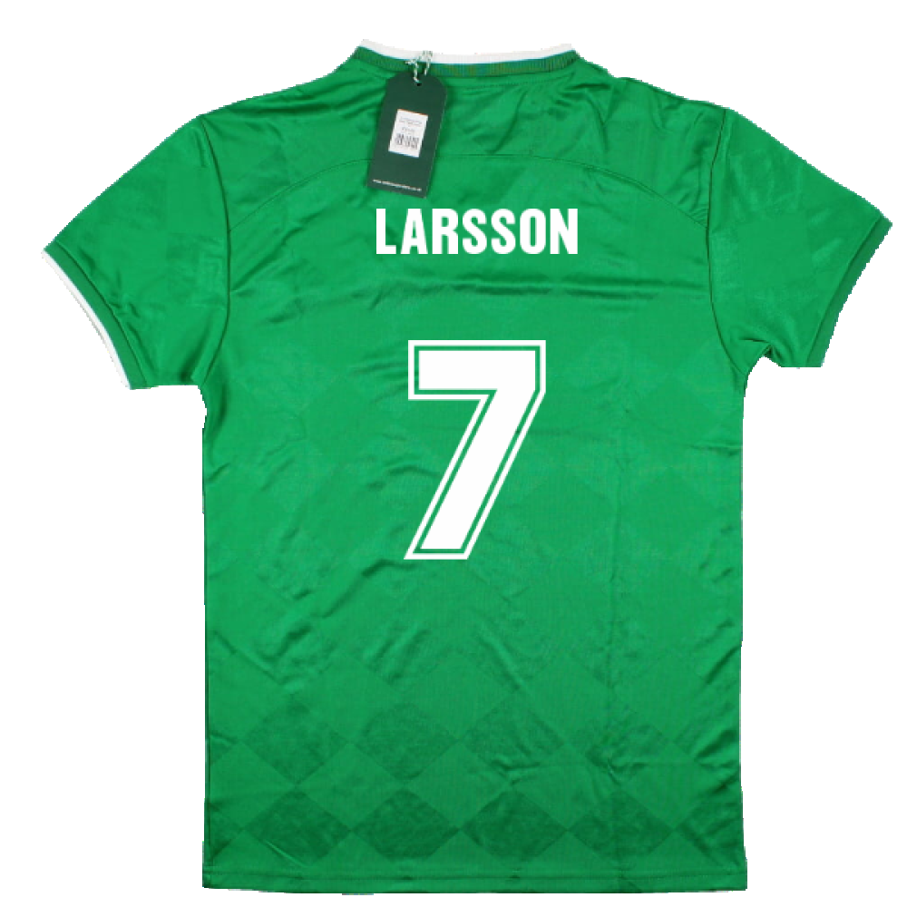 Celtic 1988 Centenary Retro Green Tee (LARSSON 7)