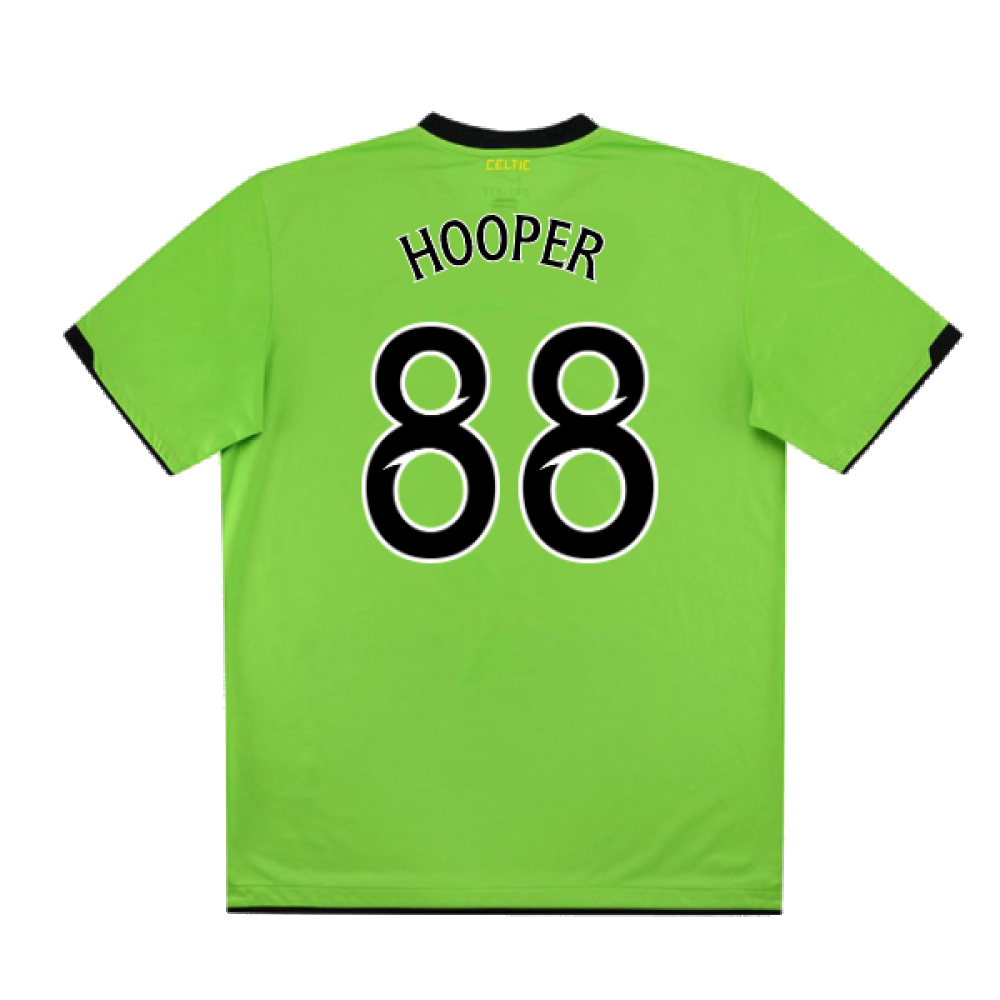 Celtic 2010-11 Away Shirt (XL) (Mint) (Hooper 88)
