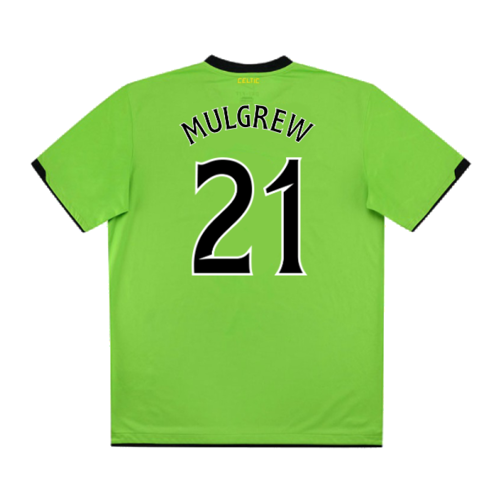 Celtic 2010-11 Away Shirt (XL) (Mint) (Mulgrew 21)