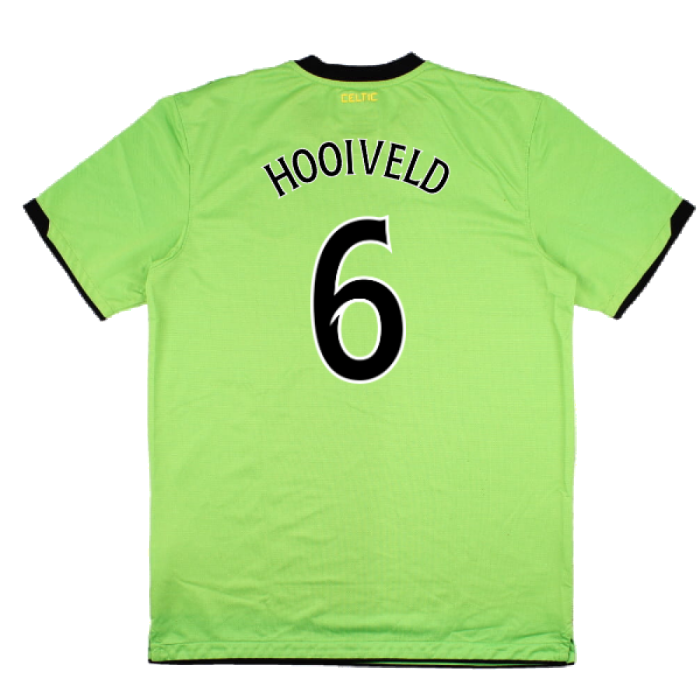 Celtic 2010-11 Away Shirt (Sponsorless) (M) (Excellent) (Hooiveld 6)
