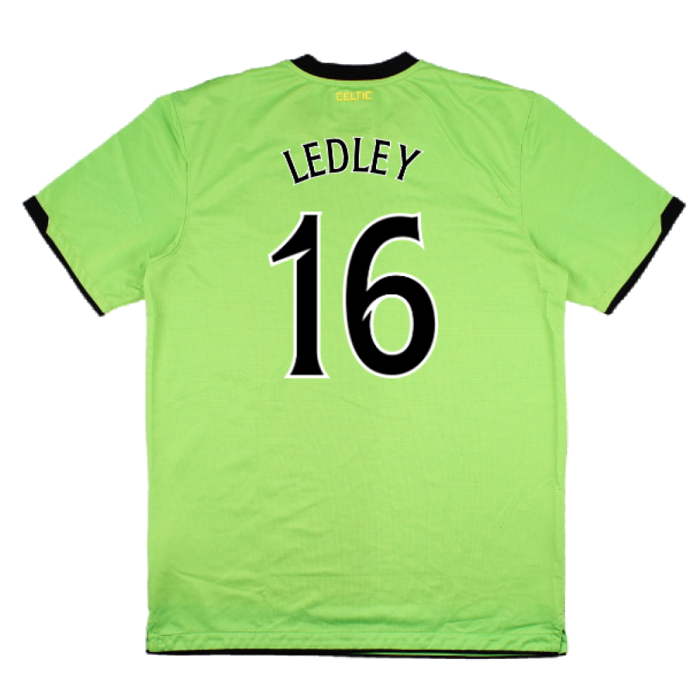 Celtic 2010-11 Away Shirt (Sponsorless) (M) (Excellent) (Ledley 16)