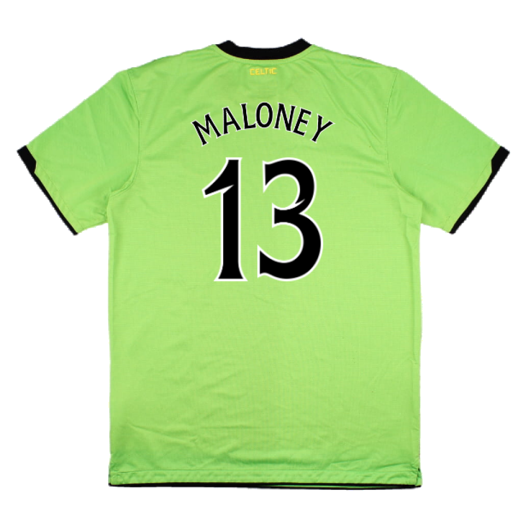 Celtic 2010-11 Away Shirt (Sponsorless) (M) (Excellent) (Maloney 13)