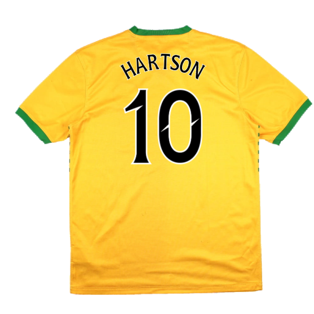 Celtic 2013-14 Away Shirt (Sponsorless) (XL Boys) (Good) (Hartson 10)