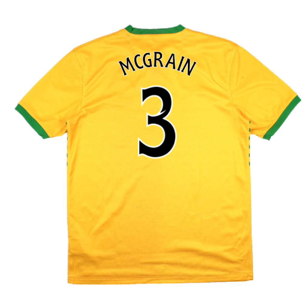 Celtic 2013-14 Away Shirt (Sponsorless) (XL Boys) (Good) (McGrain 3)