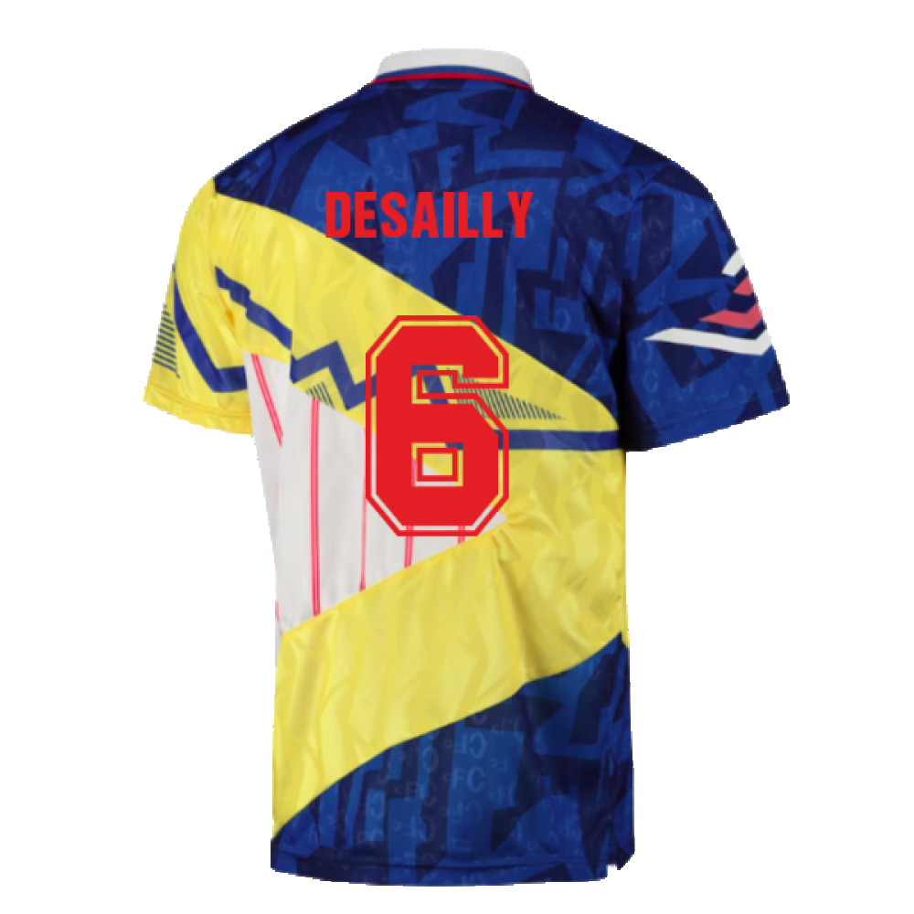 Chelsea 1992 Mash Up Retro Football Shirt (Desailly 6)