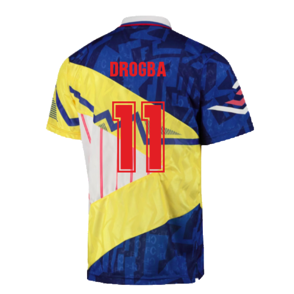 Chelsea 1992 Mash Up Retro Football Shirt (Drogba 11)