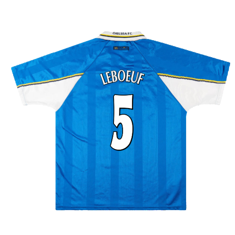 Chelsea 1997-99 Home Shirt (XL) (Excellent) (Leboeuf 5)