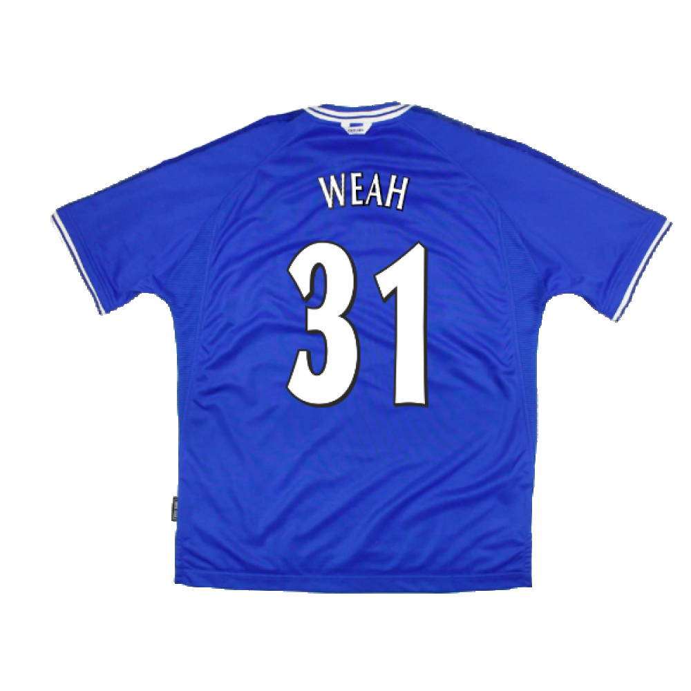 Chelsea 1999-01 Home (XL) (Excellent) (Weah 31)