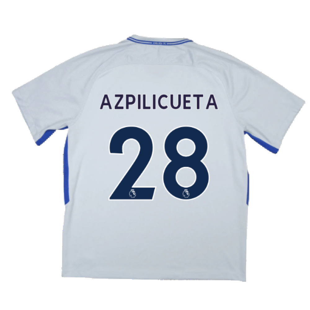 Chelsea 2017-18 Away Shirt (XLB) (Very Good) (Azpilicueta 28)