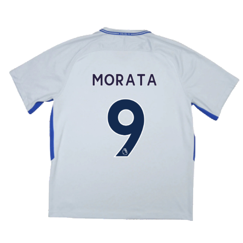 Chelsea 2017-18 Away Shirt (XLB) (Very Good) (Morata 9)