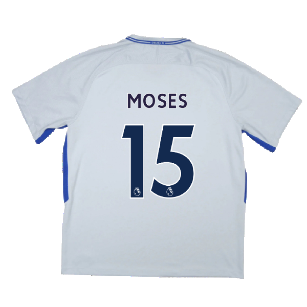 Chelsea 2017-18 Away Shirt (XLB) (Very Good) (Moses 15)