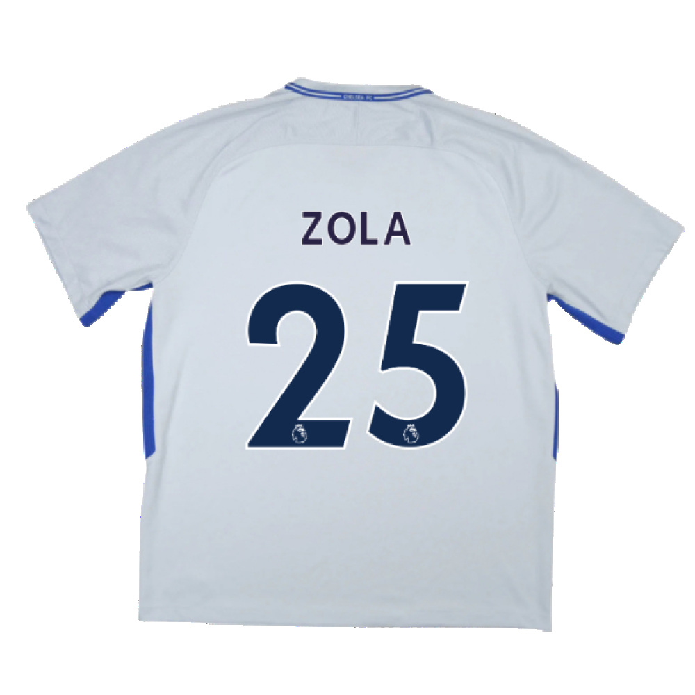 Chelsea 2017-18 Away Shirt (XLB) (Very Good) (Zola 25)