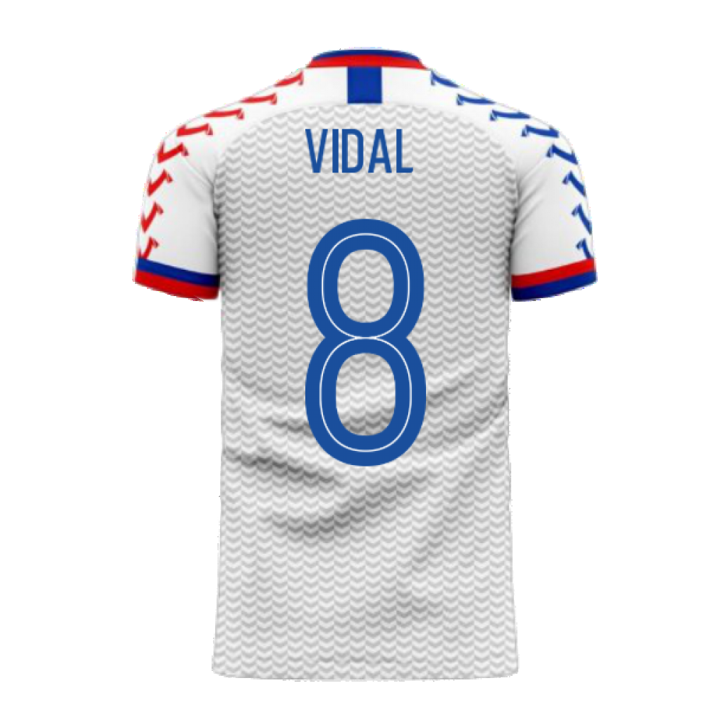 Chile 2024-2025 Away Concept Football Kit (Viper) (VIDAL 8)