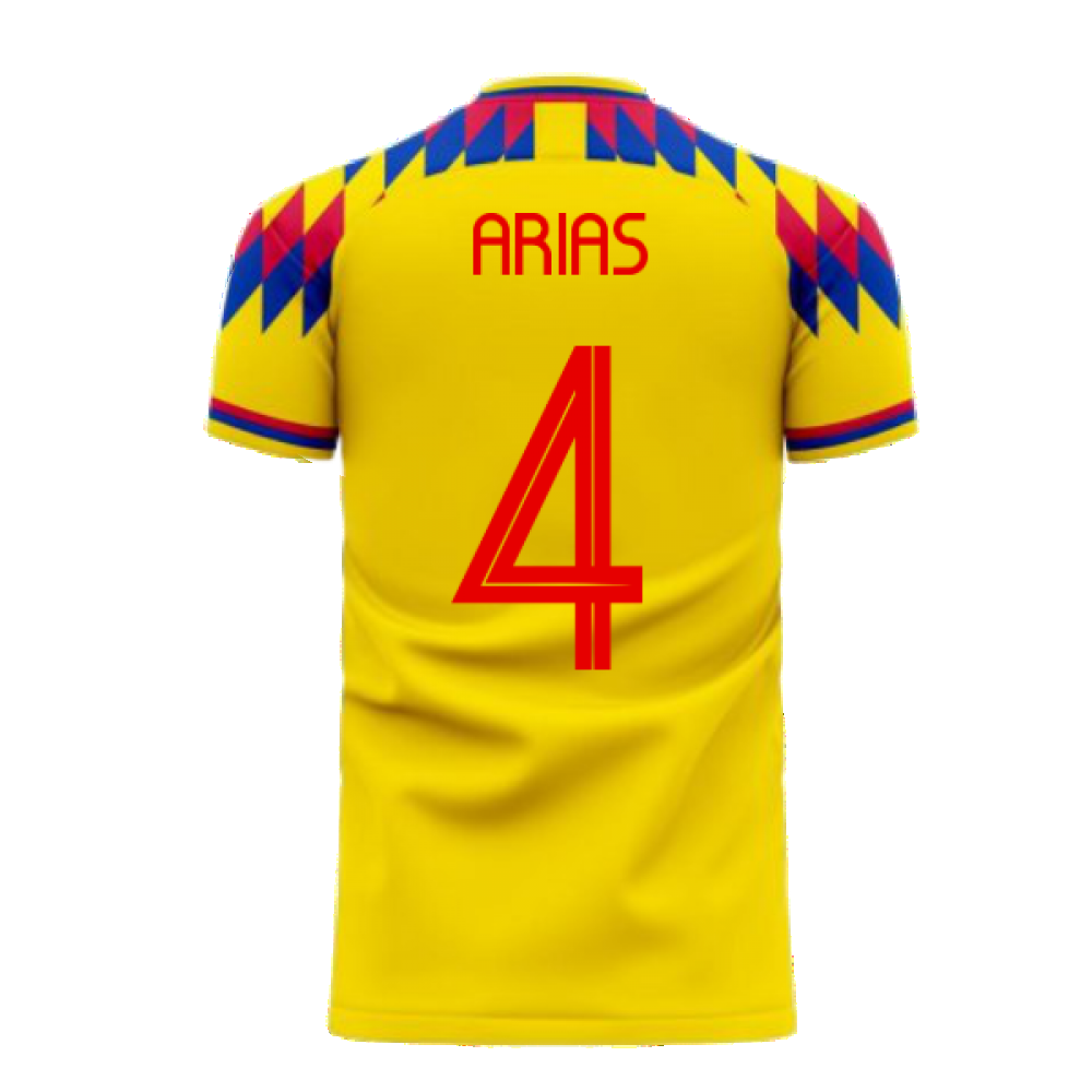 Colombia 2025-2026 Home Concept Football Kit (Libero) (ARIAS 4)