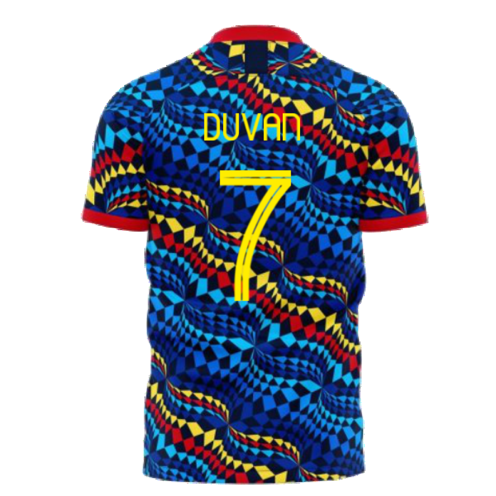 Colombia 2024-2025 Fourth Concept Football Kit (Libero) (DUVAN 7)