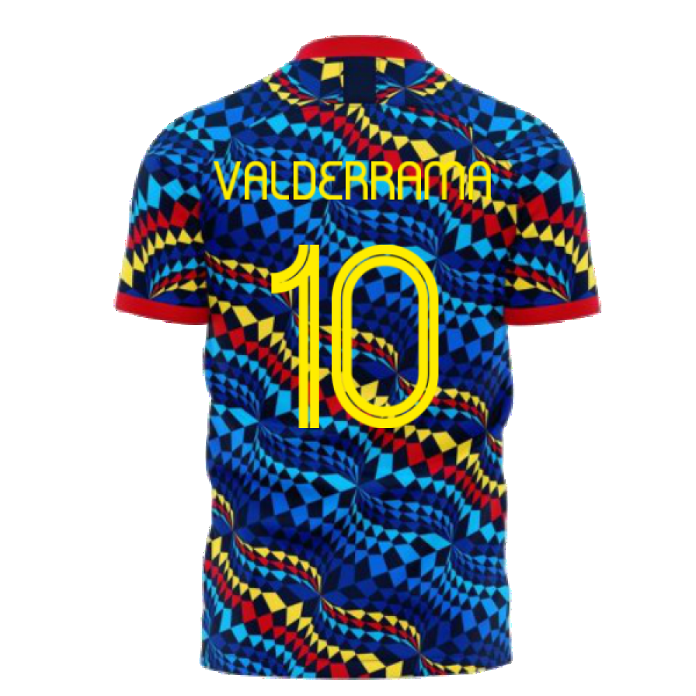 Colombia 2024-2025 Fourth Concept Football Kit (Libero) (VALDERRAMA 10)