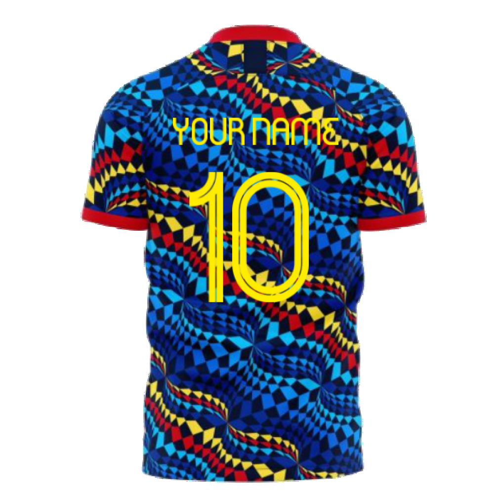 Colombia 2024-2025 Fourth Concept Football Kit (Libero) (Your Name)