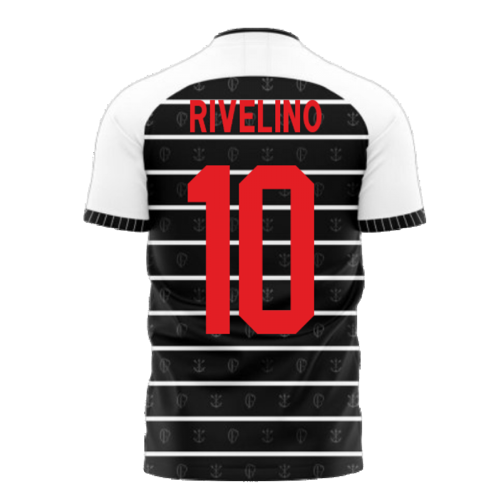 Corinthians 2024-2025 Away Concept Football Kit (Libero) (RIVELINO 10)