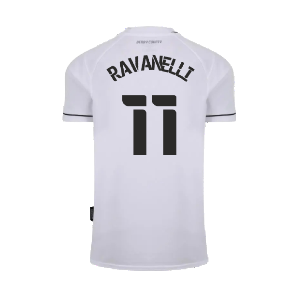 Derby County 2020-21 Home Shirt (S) (Excellent) (Ravanelli 11)