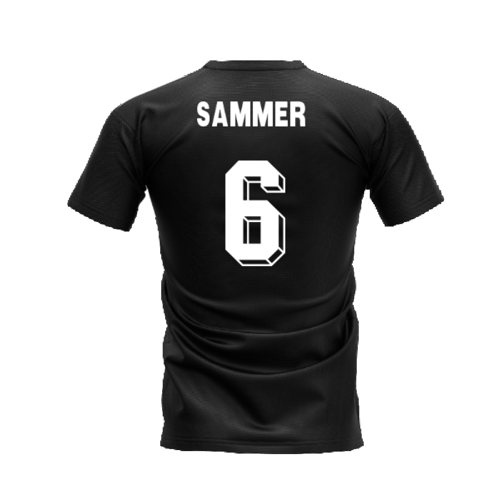 Dortmund 1996-1997 Retro Shirt T-shirt (Black) (Sammer 6)