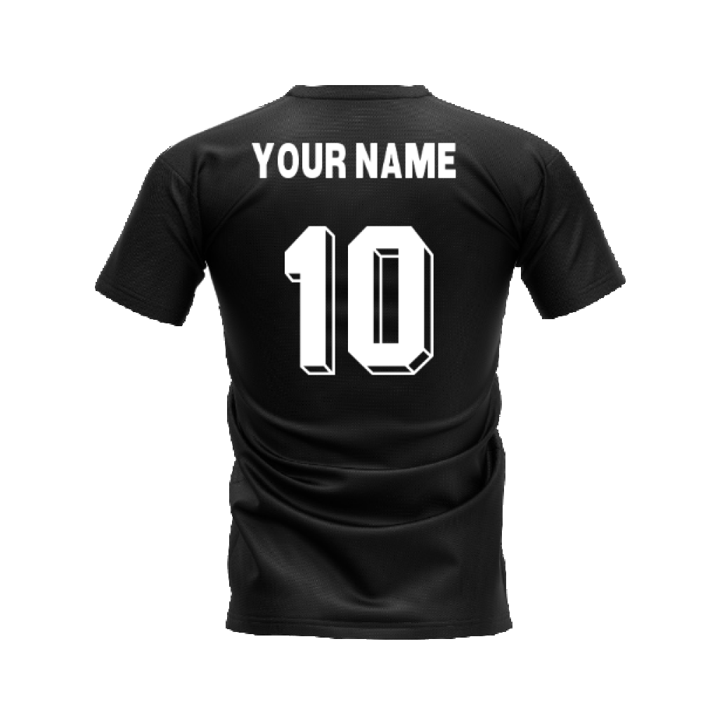 Dortmund 1996-1997 Retro Shirt T-shirt (Black) (Your Name)