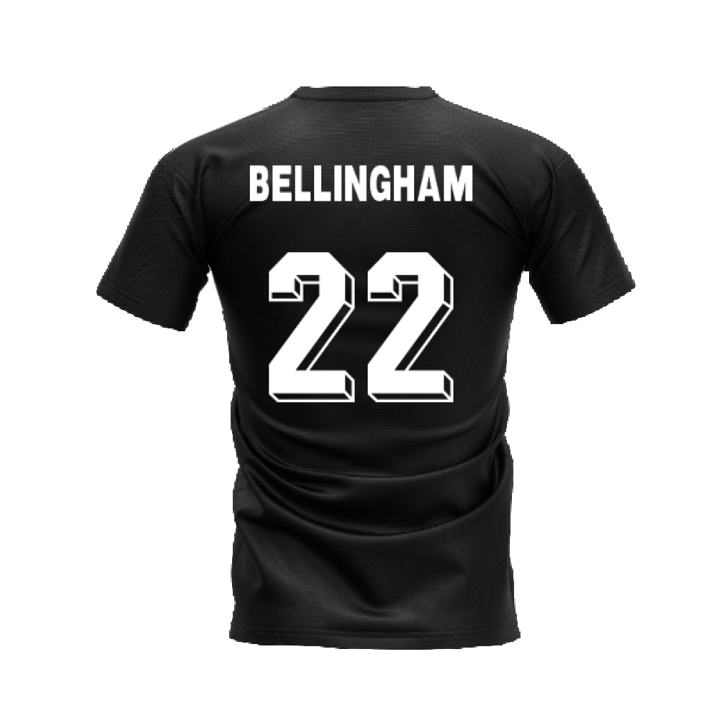 Dortmund 1996-1997 Retro Shirt T-shirt - Text (Black) (Bellingham 22)