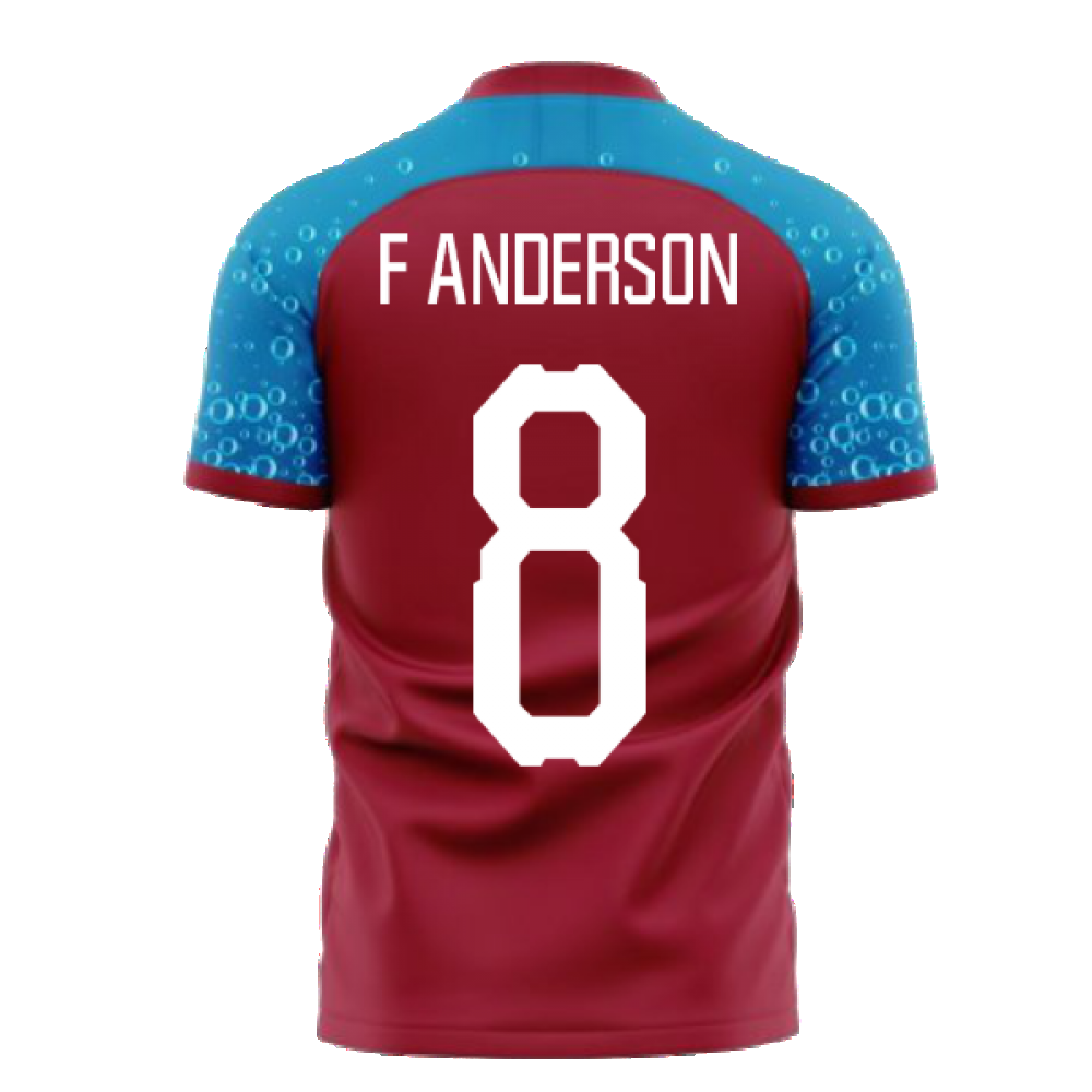 East London 2024-2025 Home Concept Football Kit (Libero) (F ANDERSON 8)