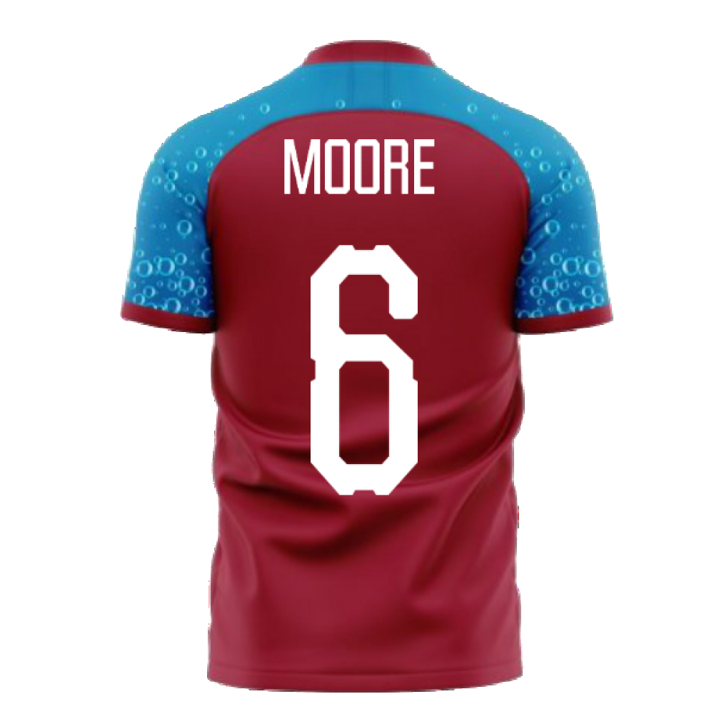 East London 2024-2025 Home Concept Football Kit (Libero) (MOORE 6)