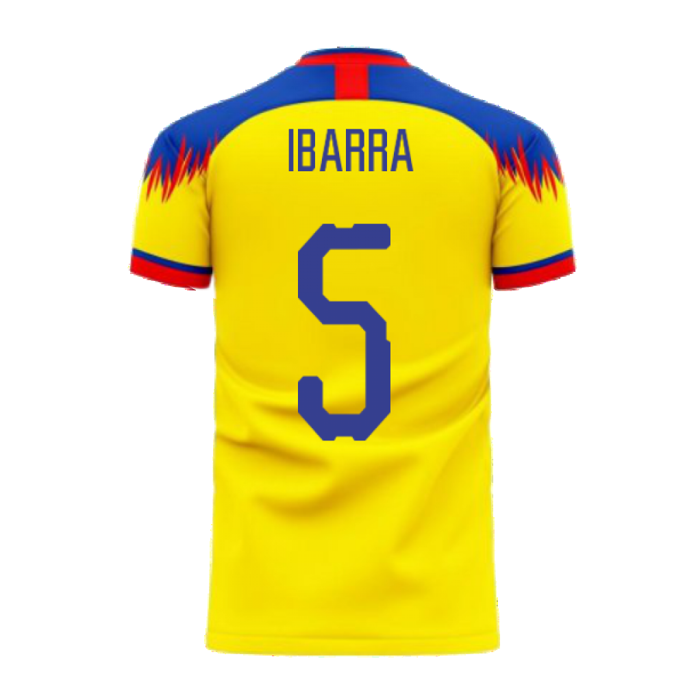 Ecuador 2024-2025 Home Concept Football Kit (Libero) (IBARRA 5)