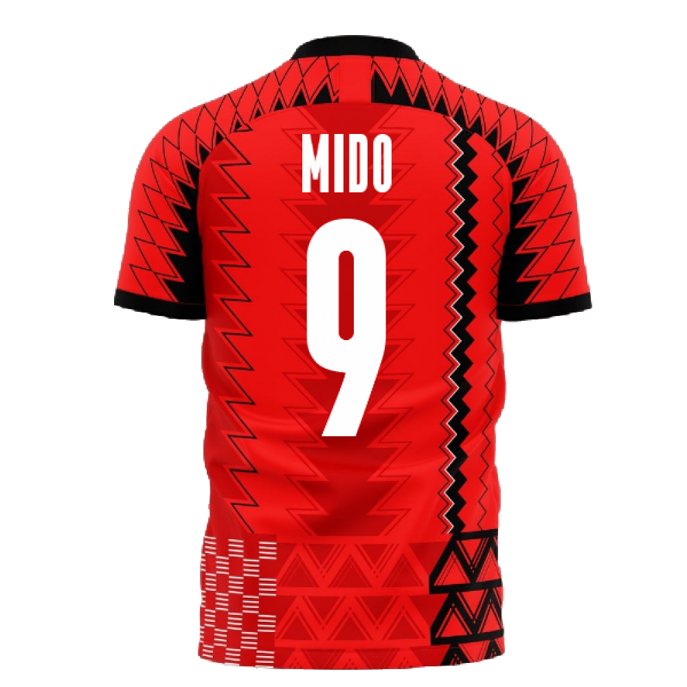 Egypt 2024-2025 AFCON Concept Football Kit (Libero) (MIDO 9)