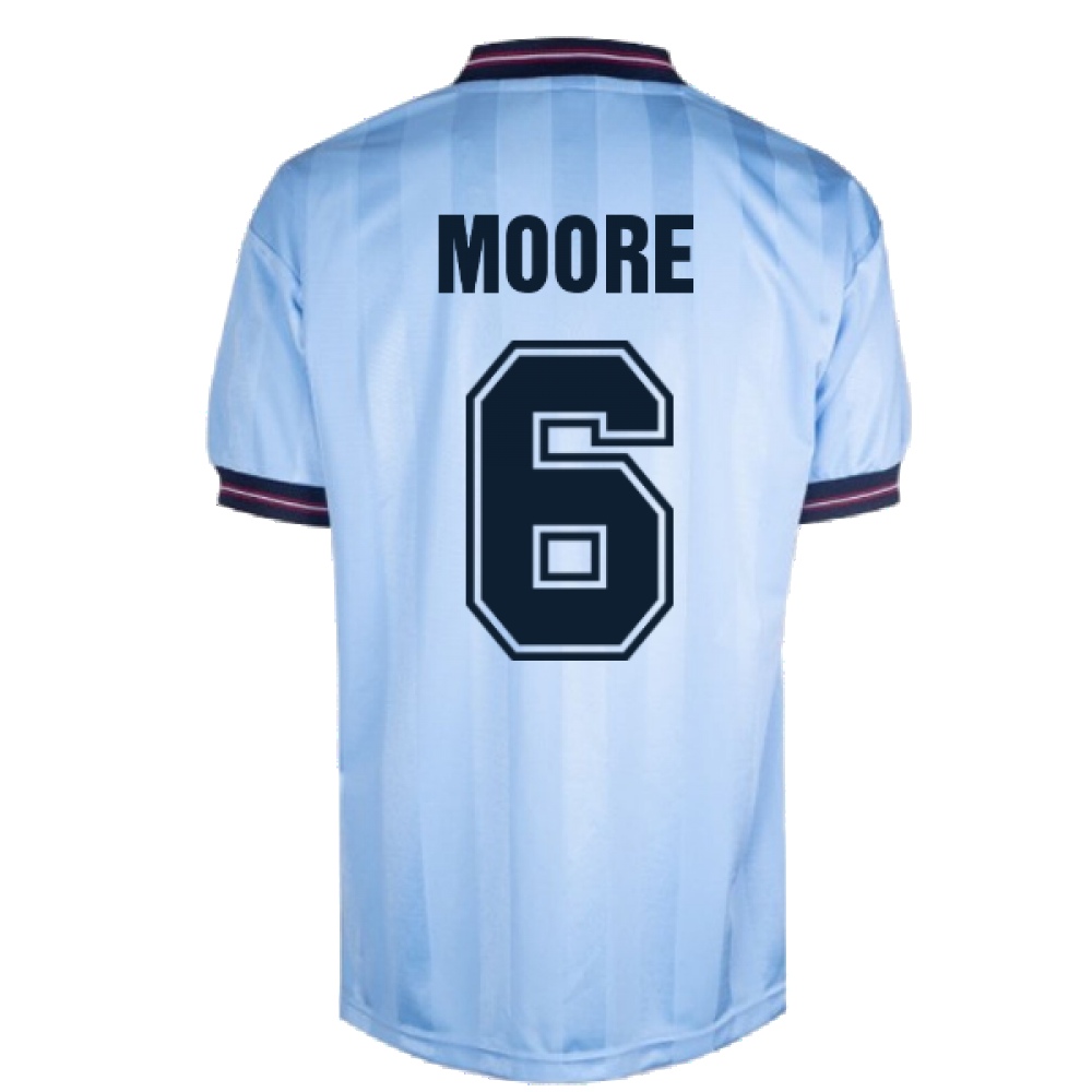 England 1986 World Cup Finals Third Shirt (MOORE 6)