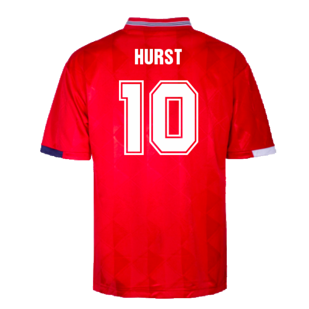 England 1989 Away Retro Shirt (Hurst 10)