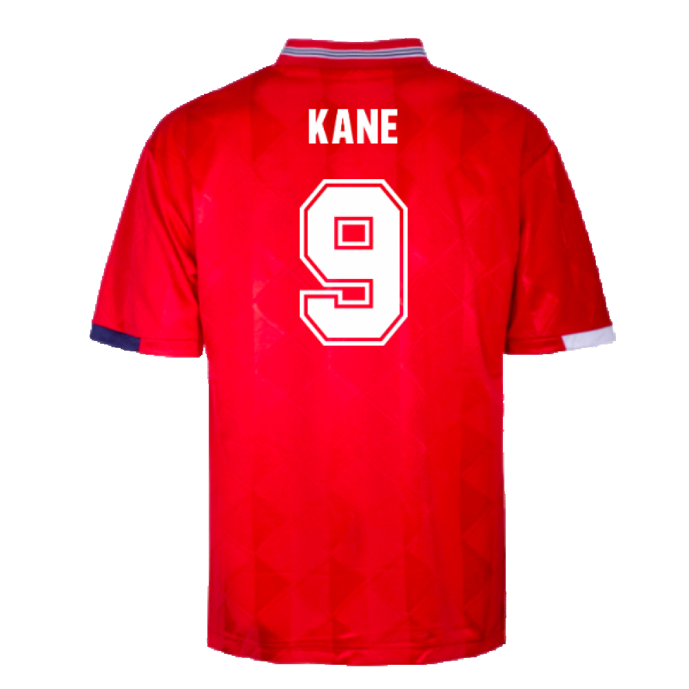 England 1989 Away Retro Shirt (Kane 9)