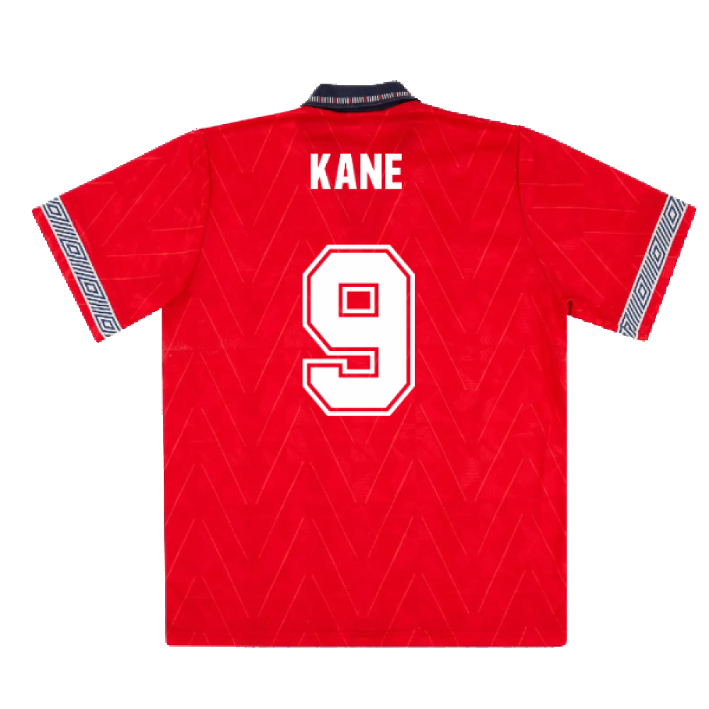 England 1990-92 Away Shirt (XL) (Excellent) (Kane 9)