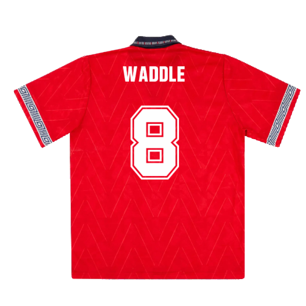 England 1990-92 Away Shirt (L) (Excellent) (Waddle 8)