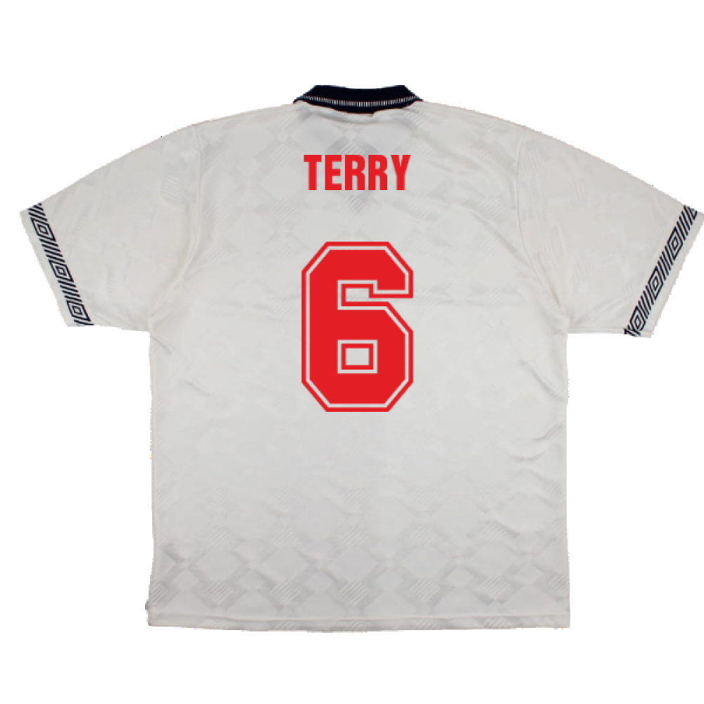 England 1990-92 Home Shirt (S) (Good) (Terry 6)