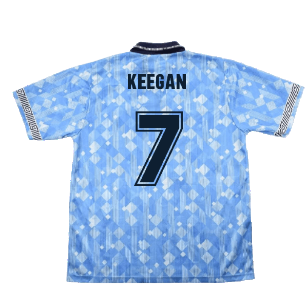 England 1990-92 Third (M) (Excellent) (Keegan 7)