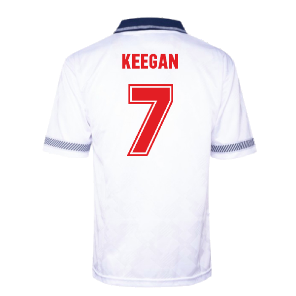 England 1990 Home Retro Shirt (KEEGAN 7)