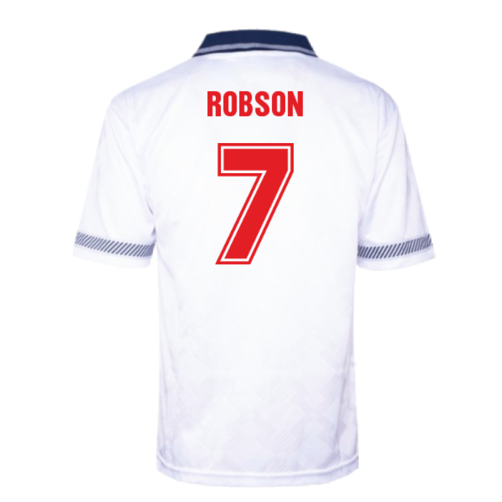 England 1990 Home Retro Shirt (Robson 7)