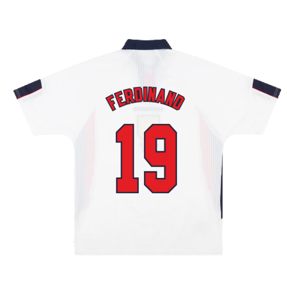 England 1997-99 Home (Very Good) (FERDINAND 19)