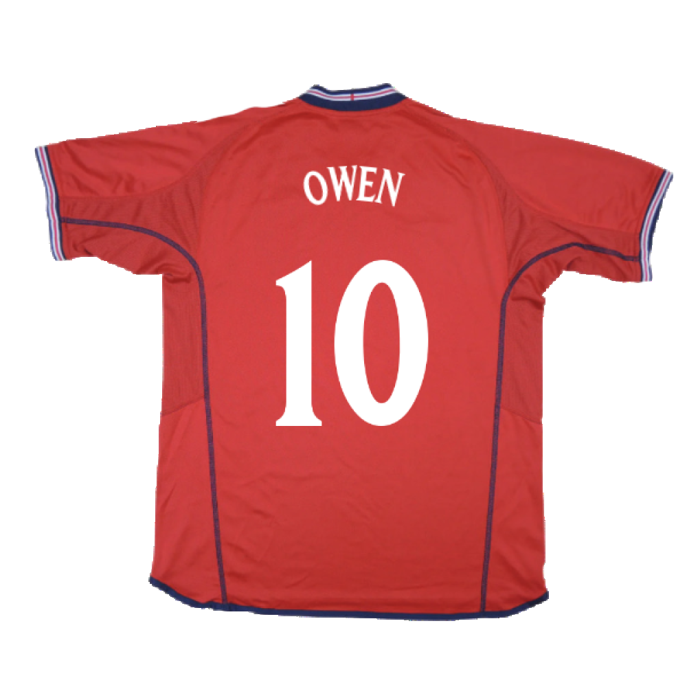 England 2002-04 Away Shirt ((Excellent) XL) (Owen 10)