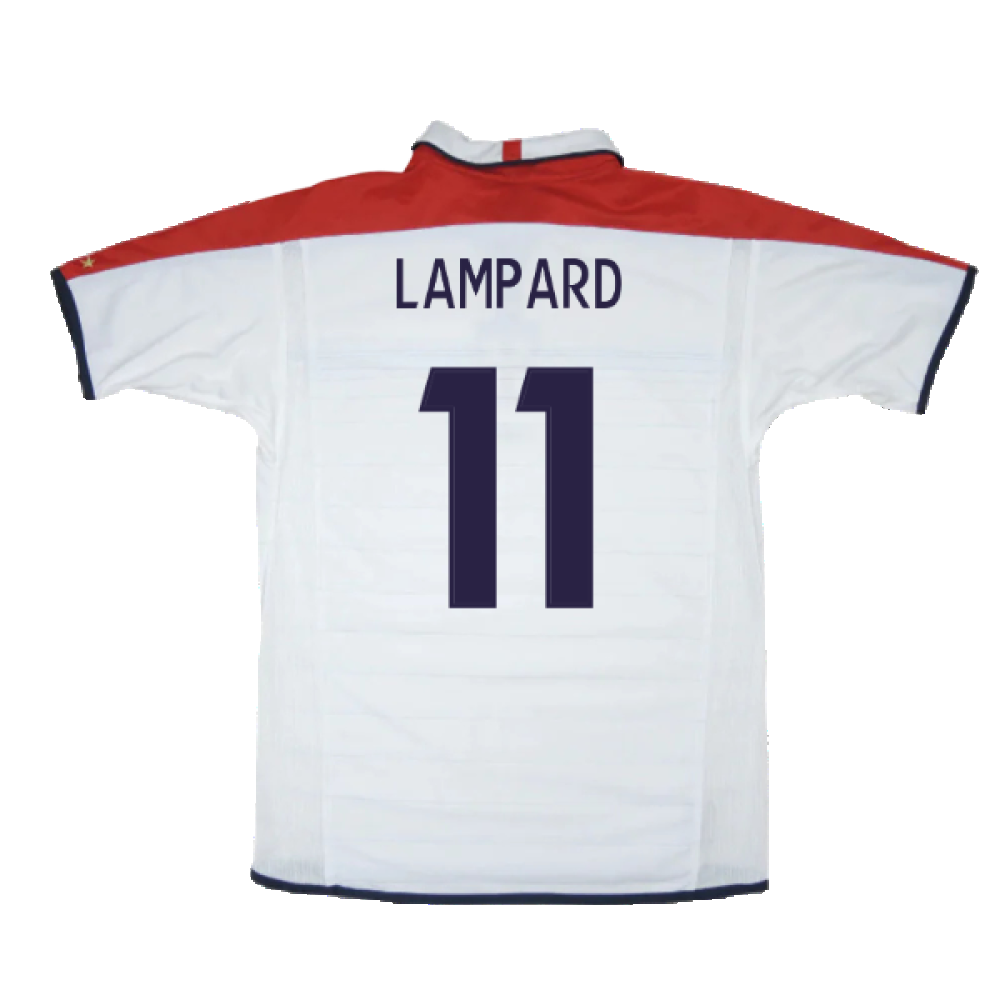 England 2003-05 Home Shirt (XL) (Mint) (Lampard 11)