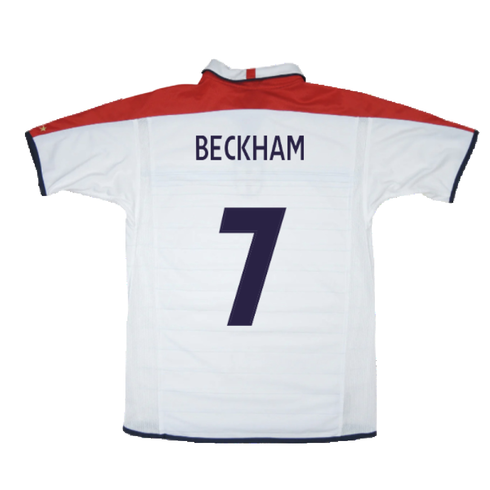 England 2003-05 Home (XL) (Very Good) (BECKHAM 7)