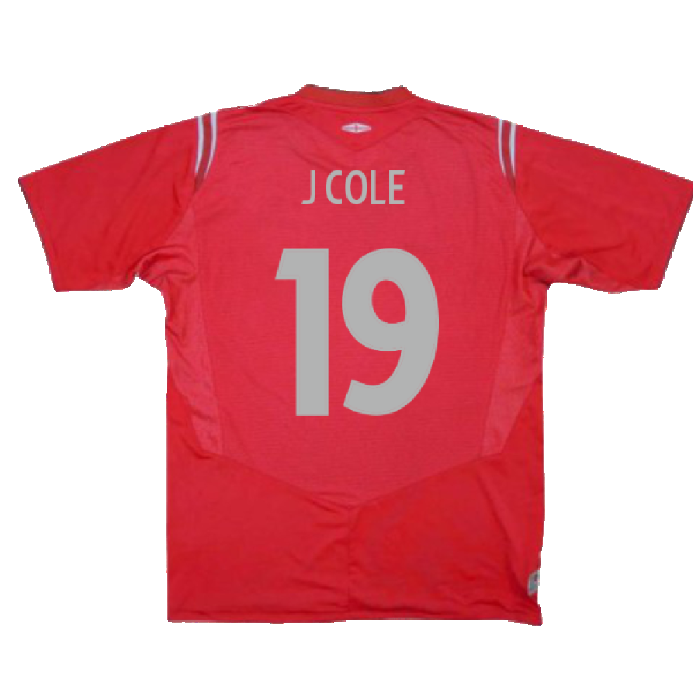 England 2004-06 Away Shirt (L) (Excellent) (J Cole 19)