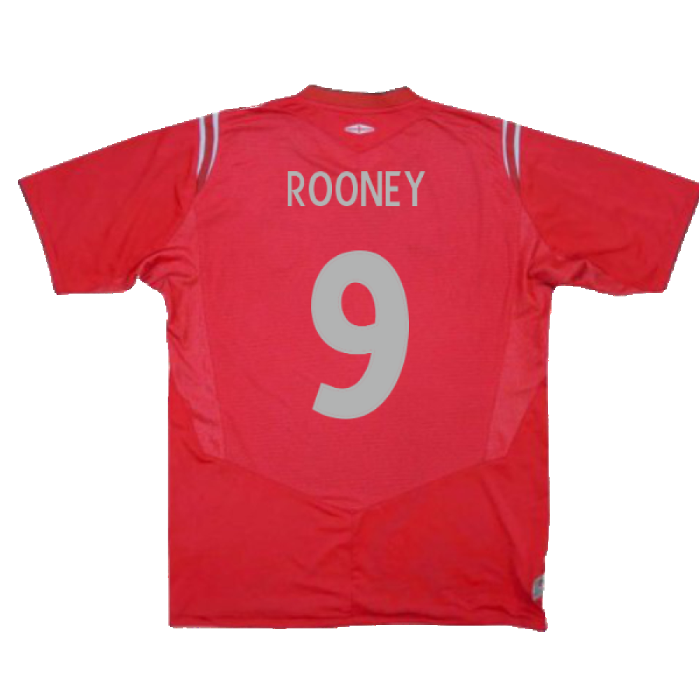 England 2004-06 Away Shirt (L) (Excellent) (Rooney 9)