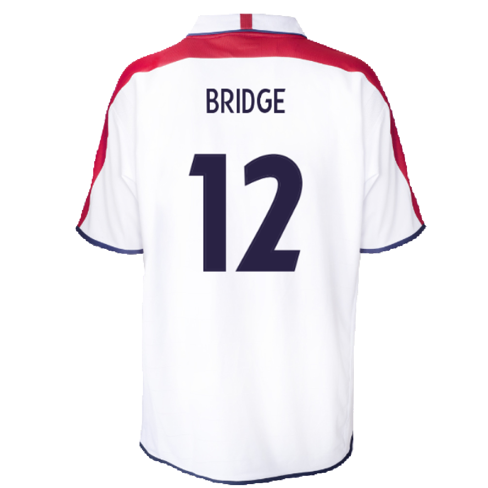 England 2004 Retro Football Shirt (Bridge 12)