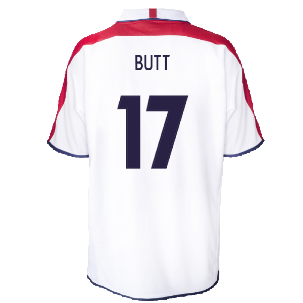England 2004 Retro Football Shirt (Butt 17)