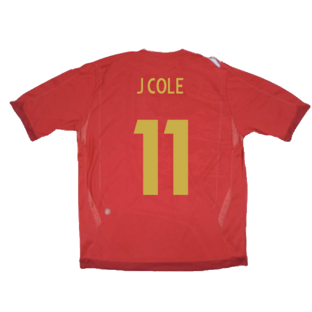 England 2006-08 Away Shirt (XL) (Excellent) (J COLE 11)