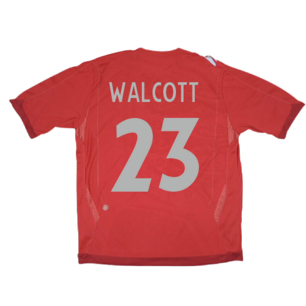 England 2006-08 Away Shirt (S) (Very Good) (WALCOTT 23)