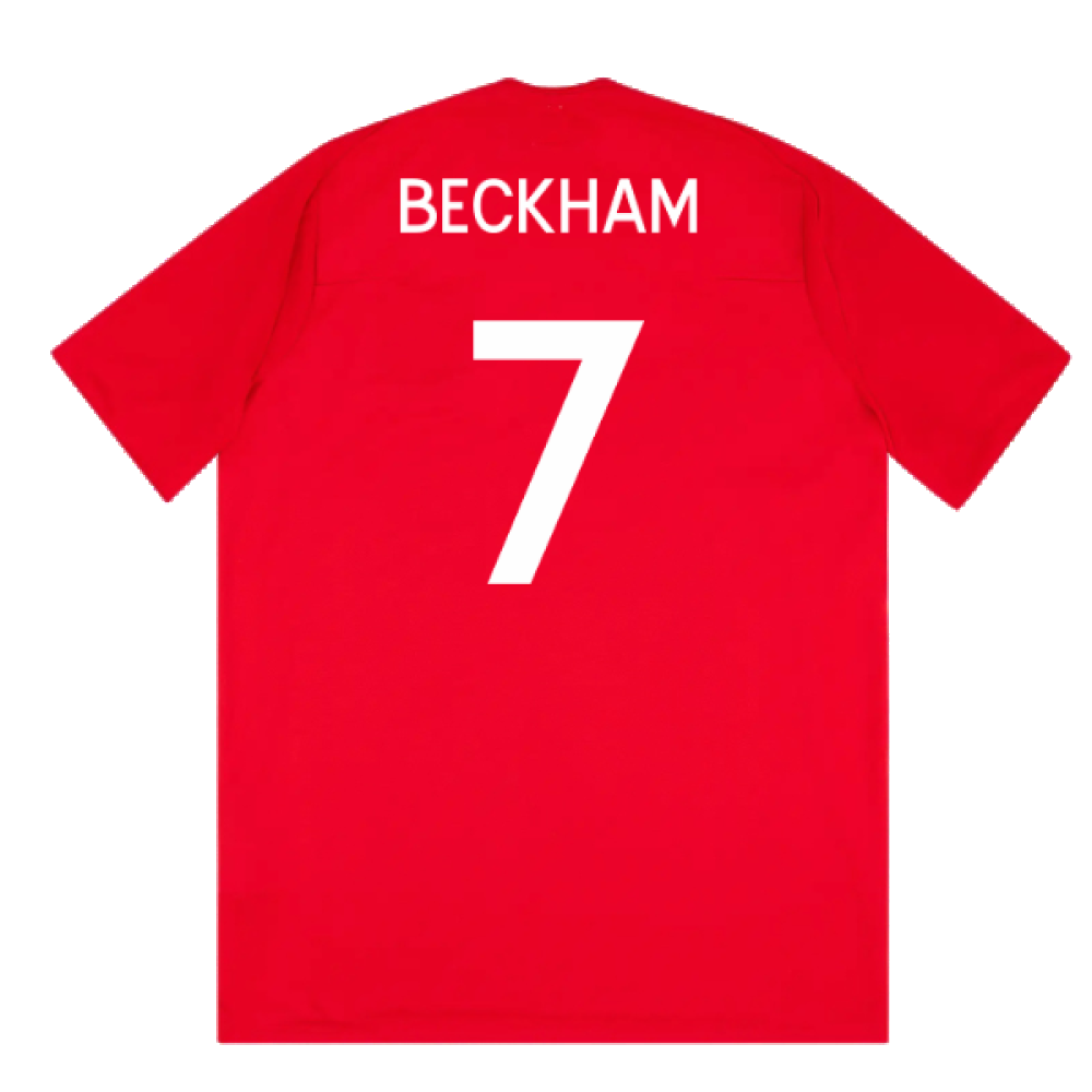 England 2010-11 Away Shirt (XL) (Good) (BECKHAM 7)